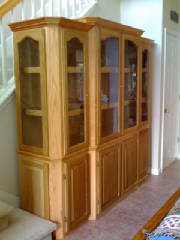 Custom Book Case, Enclosed